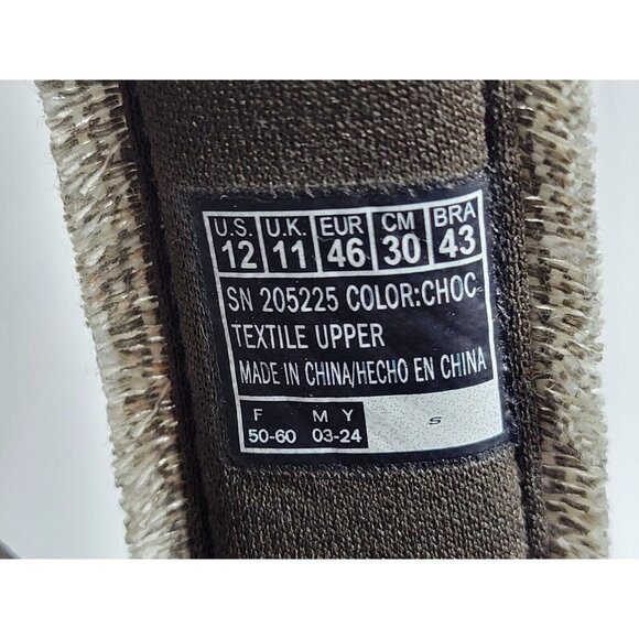 Skechers Parson SD Gino Relaxed Fit Flip Flop Sandals Mens Size 12 Brown 205225 - Picture 6 of 9